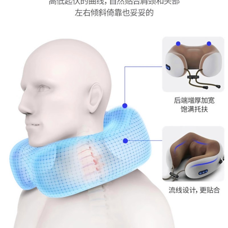 u型枕颈椎护颈枕脖子坐车旅行便携神器午睡记忆棉靠枕飞机u形枕头