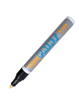 狮牌Lion耐高温油漆笔H-320黑色耐1200度陶瓷甘锅高温实验记号笔