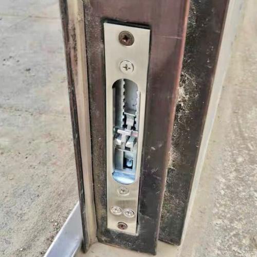 单元门栓中控拨条双开天地暗插销子母防盗大门大全配件不锈钢