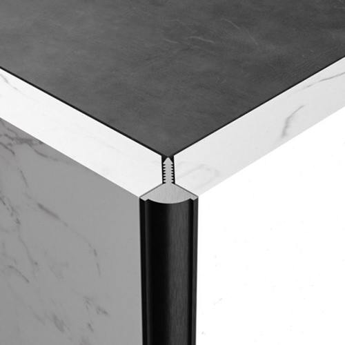 持雍收边条瓷砖阳角线黑色不锈钢包边条封边装饰条压条铝合金属条