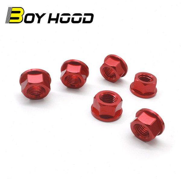 适用凯越321RR 525X 500X改装后轮牙盘螺母