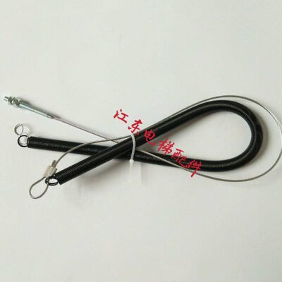 星玛电梯配件 星玛电梯强迫关门绳整套 厅门钢丝绳 钢丝绳带弹簧