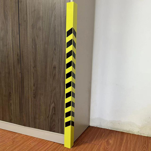 PVC护角条 黄黑红白警示条地下库停车反光条交通指示防撞条护墙角