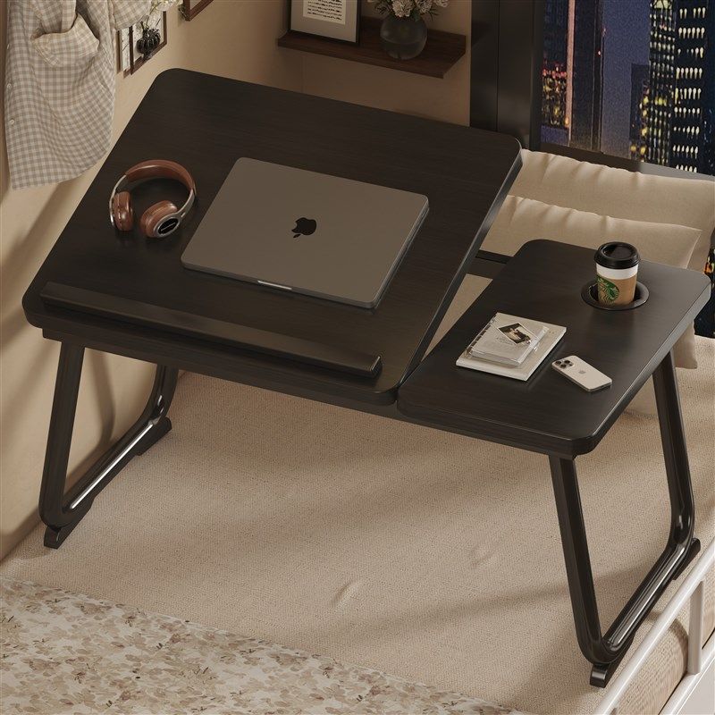 可升降床上小桌子笔记本电脑支架卧室飘窗桌家用懒人床上桌学生宿