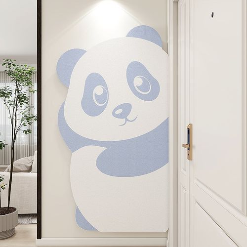 熊猫毛毡照片墙毛毡板墙贴创意相册墙软木墙板荣誉墙装饰创意留言