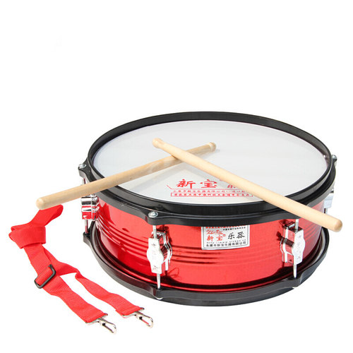 军鼓小鼓烤漆小军鼓儿童学生鼓13英寸小队鼓铝合金尼龙压圈款军鼓