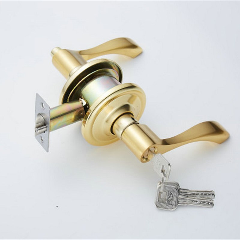 包邮欧式球形执手室内门锁房门锁木门圆锁公寓门锁球型锁铜芯6893