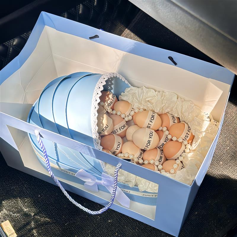 月子礼物送产妇摇篮鸡蛋篮