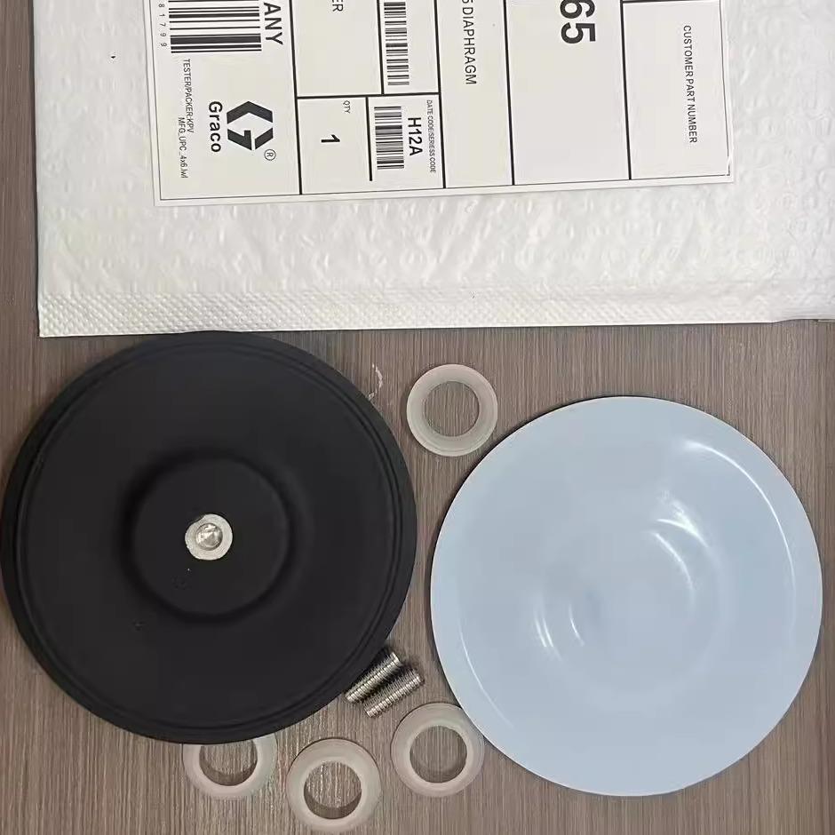 固瑞克气动隔膜泵308覆合膜片245065维修包橡胶加四氟隔膜片耐腐
