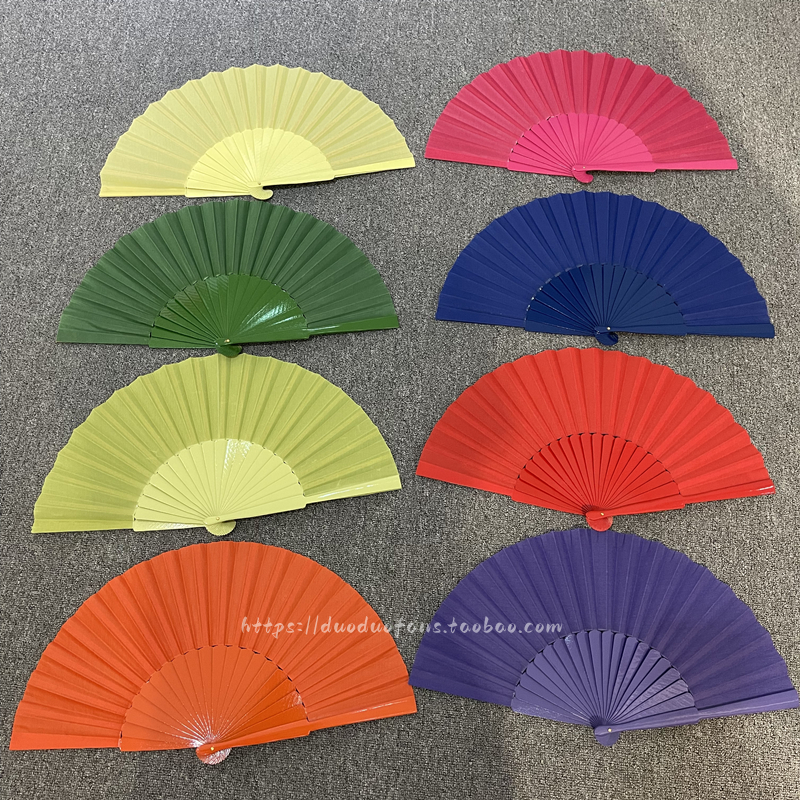 安妮塔木扇大尺寸30cm变脸扇西班牙扇跳舞扇弗兰明戈大紫色