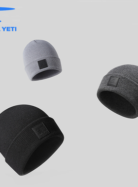 HIMA YETI 暖感纱冷帽滑雪 弹力保暖 加厚针织 设计款百搭 户外