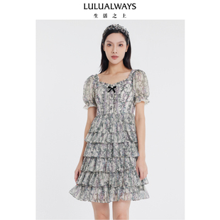 甜美浪漫温柔飘逸花边蛋糕 奥莱 LULUALWAYS新款