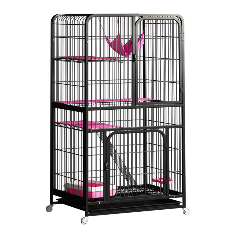 猫笼家用室内带厕所一体超大自由空间猫咪猫窝猫舍大型猫笼子别墅