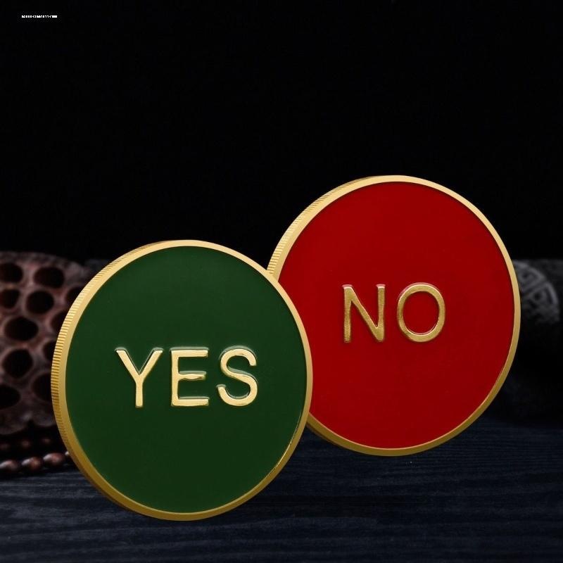 决策币yesorno幸运币同款硬币运