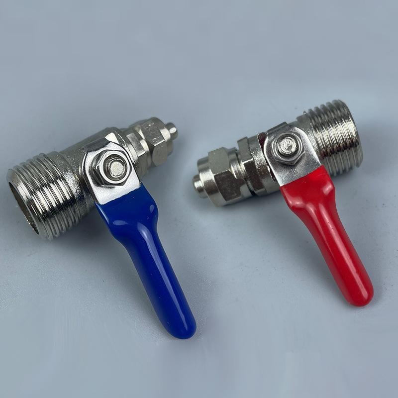 4分外丝转2分金属球阀4分外螺纹