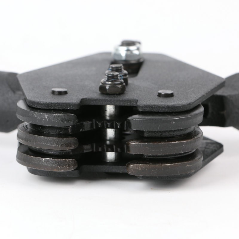 无声手动打包收紧器手动捆扎机塑钢拉紧器固定扣夹子 黑色加强款