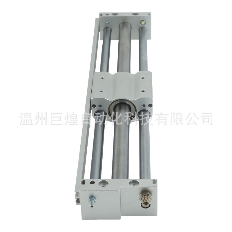 现货SMC型气缸CY1S磁耦无杆气缸大推力机械双轴导轨滑块滑台气缸