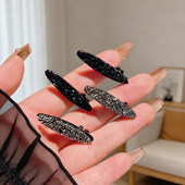 小号前额碎发夹迷你水钻侧边夹鸭嘴夹子新款 高级感刘海夹发卡发饰