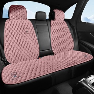 通用单片毛绒三件套车内后排座椅垫车载车垫防滑座垫 汽车坐垫四季
