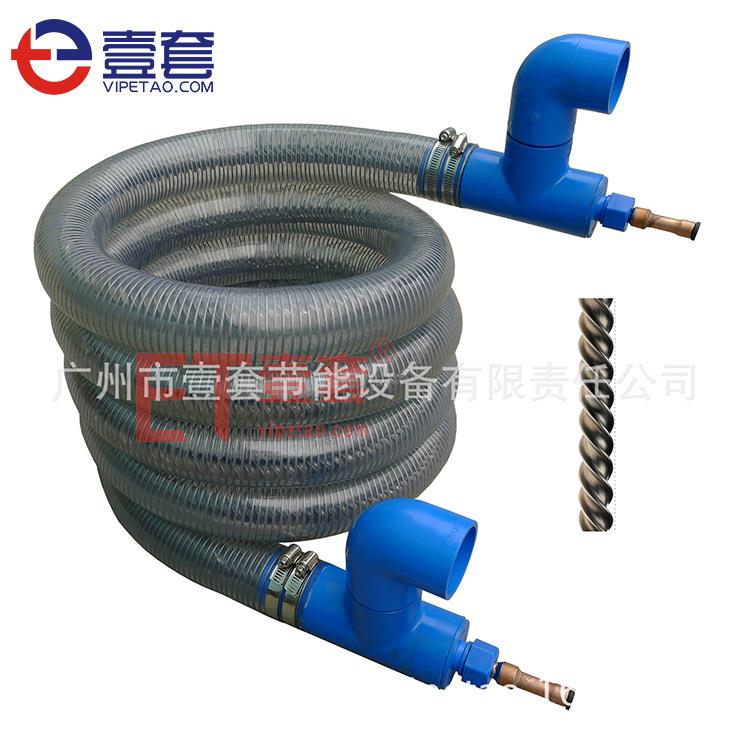 钛套管换热器钛管冷凝器钛管蒸发器泳池机空调换热器加工