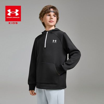 安德玛童装儿童连帽卫衣