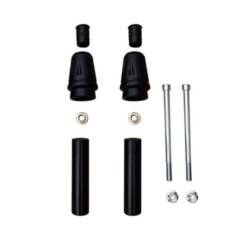 适用于赛科龙RC250改装保险杠一字杠防摔棒胶块前护杠SR250GS配件