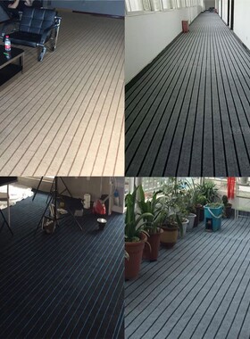 加厚灰色地毯商用办公室耐脏满铺大面积展厅家用卧室全铺白色毯