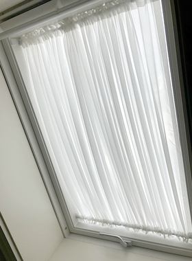 绷纱遮挡帘蓬纱帘粘贴半帘短帘透光透人隔断unhfee utin