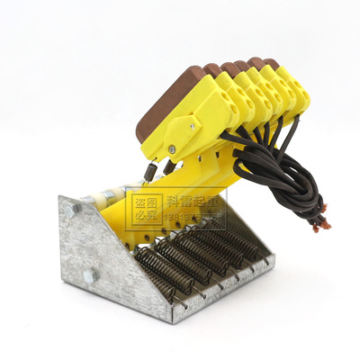 型滑触线式集电器 无锡排式滑线集电器 行车受电器 导电滑块