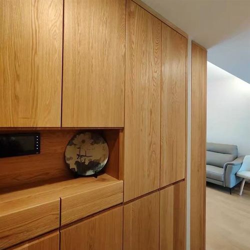 全屋定制实木家具卧室整体衣橱橡木樱桃木书房柜订做