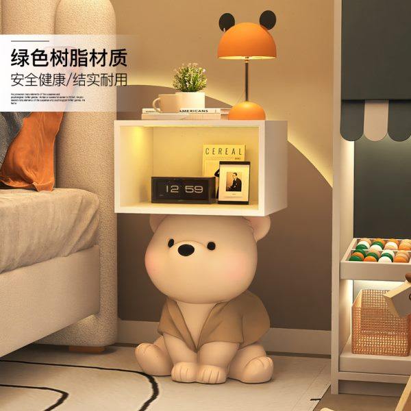 大熊落地客厅卧室床头柜装饰品摆件儿童房沙发电视柜旁乔迁礼物,家居饰品,落地摆件,淘宝优惠券,粉丝福利购,淘宝优惠卷