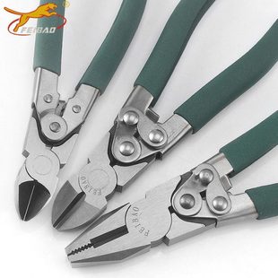 省力钢丝钳老虎钳多功能斜嘴钳斜口钳省力型电工钳6寸8寸工业级