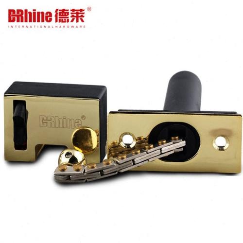 德莱暗藏式防盗链不锈钢防盗扣门杠门栓门链安全链保险链安全门扣