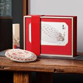 高档普洱空礼品盒福鼎白茶357克包装 茶饼包装 盒茶饼收纳盒雀禧