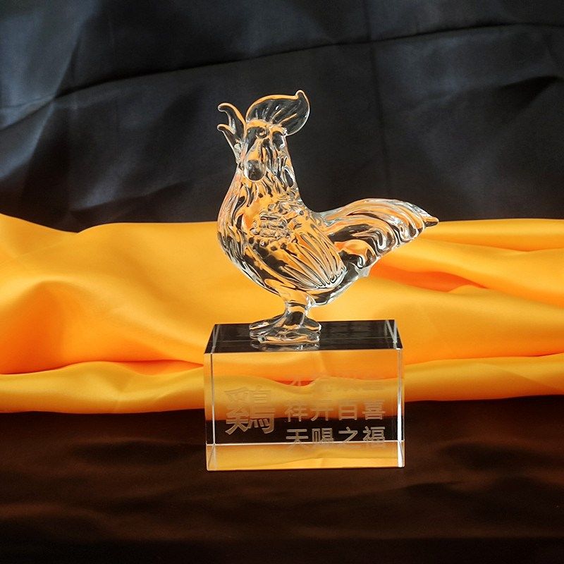 十二生肖招财水晶球定制礼品狗鼠牛虎兔蛇马羊猴鸡猪龙吉祥,家居饰品,桌面摆件,淘宝优惠券,粉丝福利购,淘宝优惠卷