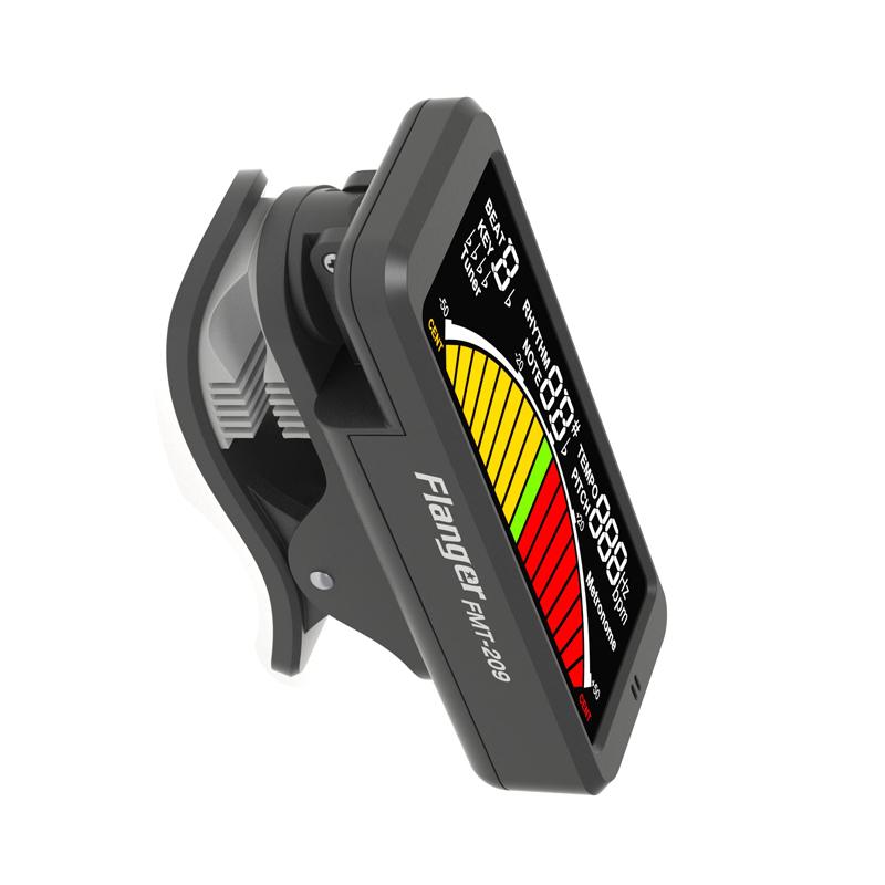 弗兰格大彩屏吉他贝斯尤克里里电子校音节拍器调弦器调音器三合一