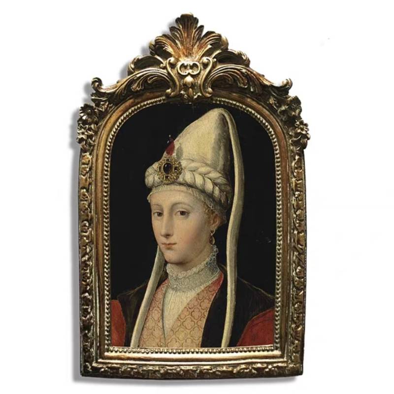 法式复古雕花相框摆台人物装饰画框床头背景墙书房油画壁画挂画