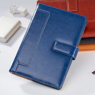 wn博文商务拼接记事本大学生课堂皮面笔记本手工磁扣本办公工作会