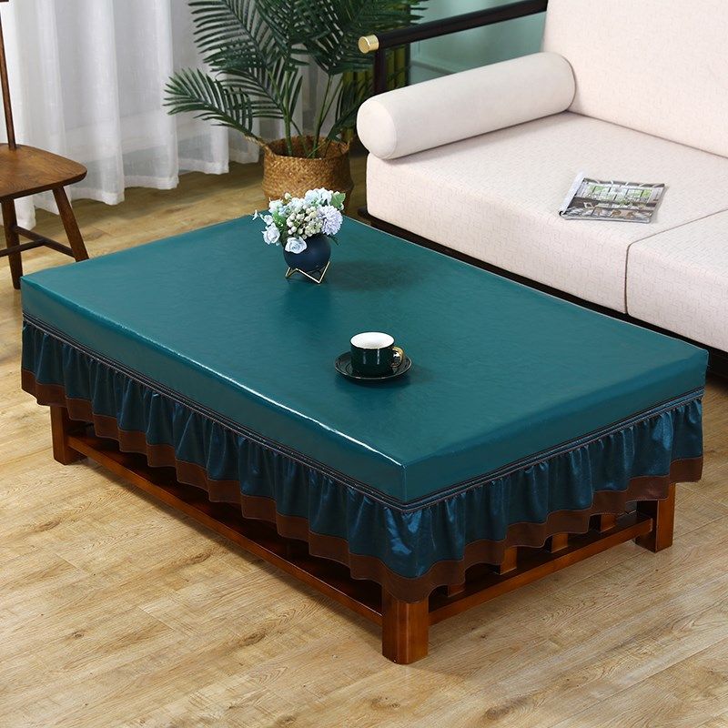 新纯色软 U茶几桌罩防水防油防烫擦长方形餐桌麻将机桌垫,居家布艺,桌布,淘宝优惠券,粉丝福利购,淘宝优惠卷