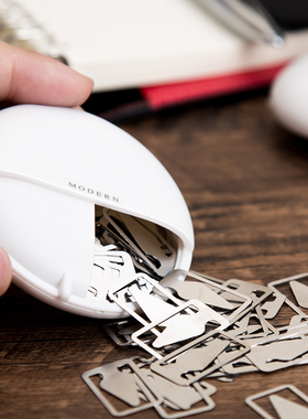 德国MODEN创意迷你金属阅读书签小新箭头爱书签枚礼盒包装