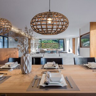 乡村民宿复古咖啡馆吊灯东南亚茶室卧室床头藤艺竹编仿古灯