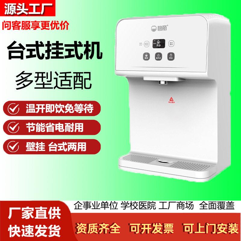 B冷热家用小型桌面台式饮水机工地用茶吧机壁挂两用净水器碧丽
