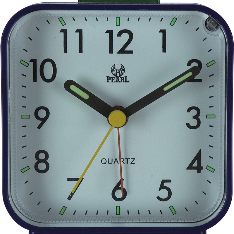 创意正方形小闹钟  时尚静音闹钟 床头台钟 明珠星