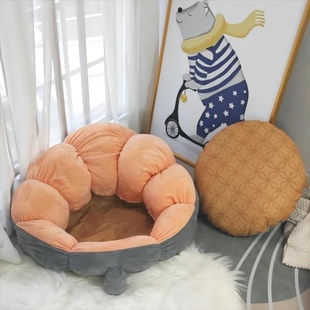 儿童小沙发男孩女孩子卡通坐垫读书角懒人沙发豆袋阳台飘窗蒲团垫