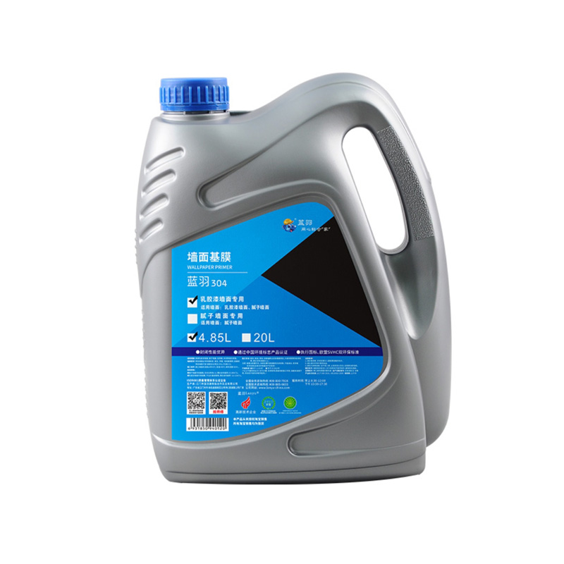 蓝羽固化复合型家用渗透基膜防潮防霉防掉灰无醛壁纸墙布墙面处理