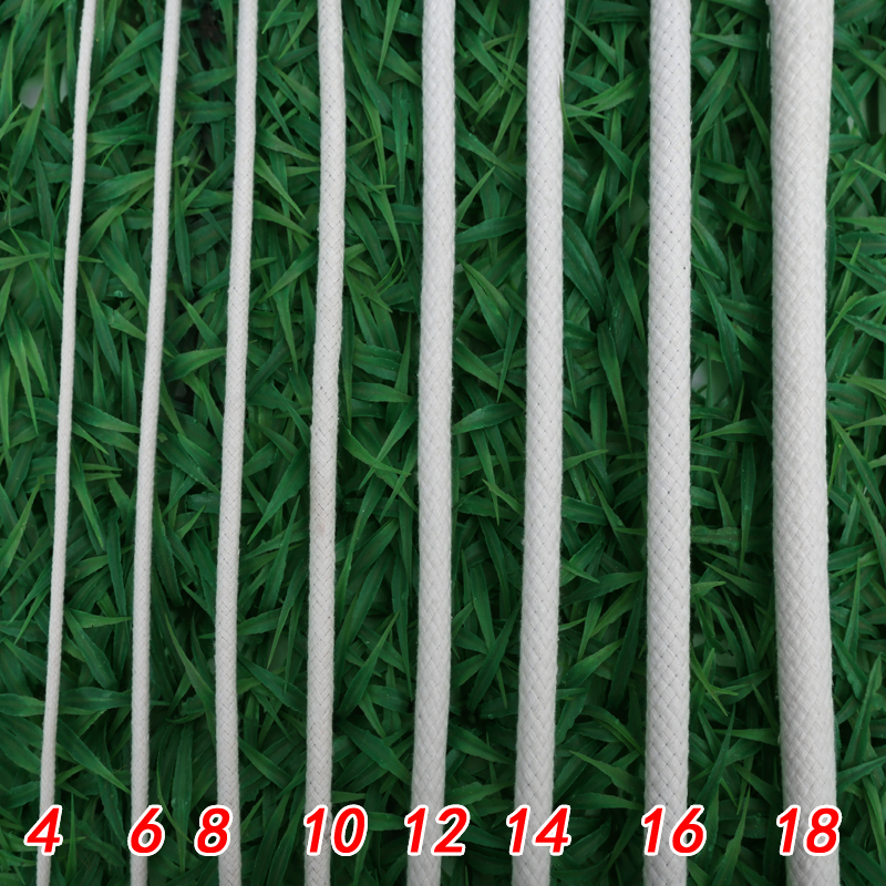 包芯棉绳编织绳捆绑绳拉绳晾衣晒被旗杆绳子装饰柔软结实手工DIY