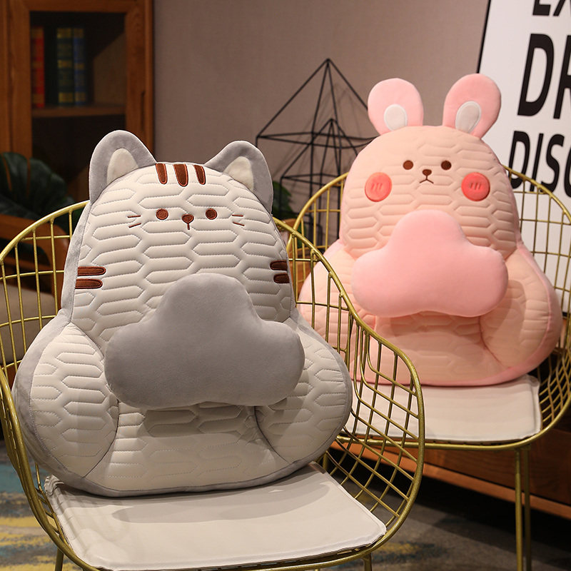 乳胶冰丝腰靠腰垫办公室靠背护腰靠垫床用腰枕腰部支撑孕妇夏,居家布艺,腰靠垫,淘宝优惠券,粉丝福利购,淘宝优惠卷