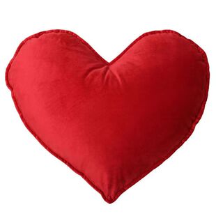 红色心型抱枕爱心形一对结婚喜庆新婚喜字少女心婚庆靠枕沙发床上