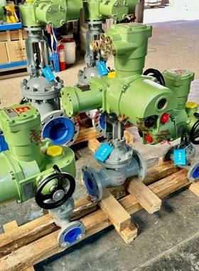 AC660V矿用隔爆型电动闸阀MZ941H-40C DN250煤安防爆