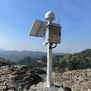 河道雷达式流速流量水文监测站水位雨量计设备立杆GNSS立柱水位杆